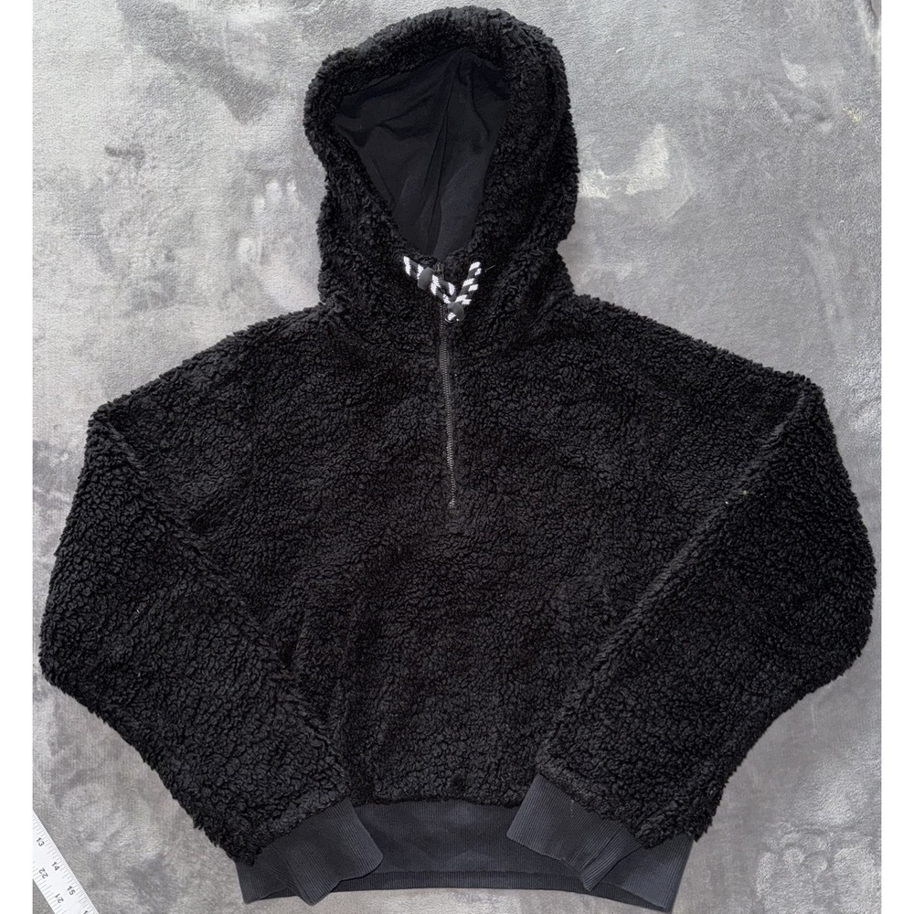 Lululemon Women's Oh So Sherpa Half Zip Black Size 6